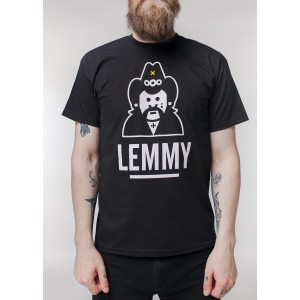 Футболка мужская LEMMY  (черная)